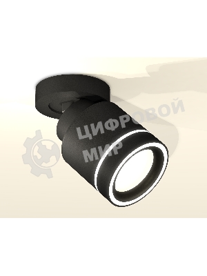 Светильник Ambrella Light XM8111003 SBK/FR черный песок/белый матовый GX53 (A2229, A2106, C8111, N8434)