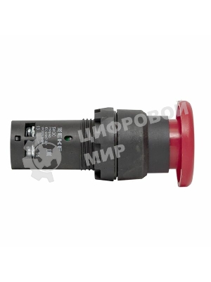 Кнопка SW2C-11MZ повортная красная Грибок 1з+1р