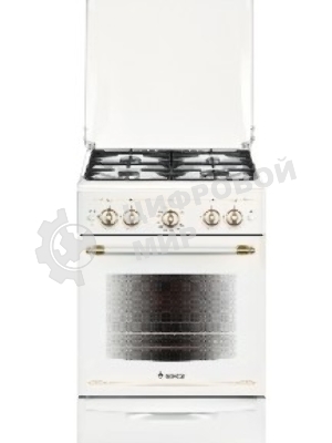 Плита газовая Gefest ПГ 5100-02 0185 белый, конфорок 4 шт, духовка 52 л, 50 см x 85 см x 58.5 см