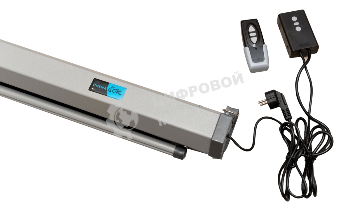 Экран Pro 332x186см Motoscreen 16:9 настенно-потолочный рулонный (моторизованный) СЕРЫЙ 150'