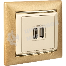 Розетка 2-ая USB 774170 Legrand Valena Сл. кость