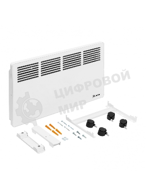 Конвектор электрический MTX КМ-2000.2 белый, 2000 Вт, 25 м2, термостат