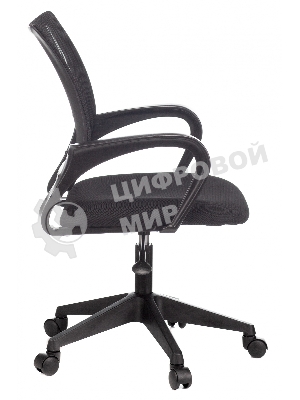 Кресло Бюрократ CH-695NLT/BLACK черный, сетка, 120 кг, механизм качания