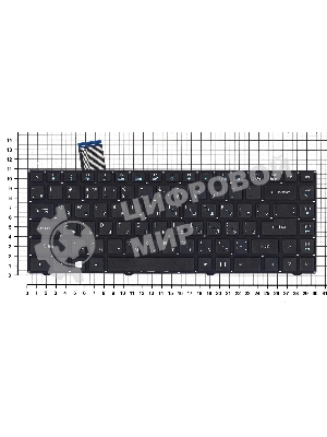 Клавиатура для ноутбука Acer Aspire One Cloudbook 14 AO1-431 черная