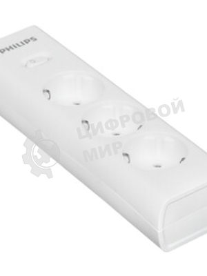 Сетевой фильтр Philips CHP2135WA/51, 2м, 3 розетки, белый