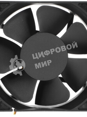 Вентилятор для корпуса Gembird черный, 120 мм, 2000 об/мин, 38 дБ, 3 pin