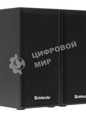 Акустическая система Defender SPK-240 2.0 черный (2x3 Вт, USB пит, раз. д. науш.)