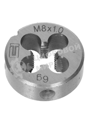 Плашка Сибртех М8 х 1,0 мм