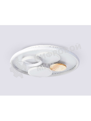 Светильник Ambrella light FL4803 GR серый 3000K-6400K 70W D500*95 (ПДУ ИК)