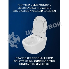 Комплект BAU 6 в 1: усиленная инсталляция BAU IDEAL, унитаз подвесной Rio Luxe 52*35, сиденье микролифт, кнопка смыва BAU Round для инсталляции IDEAL, черная матовая