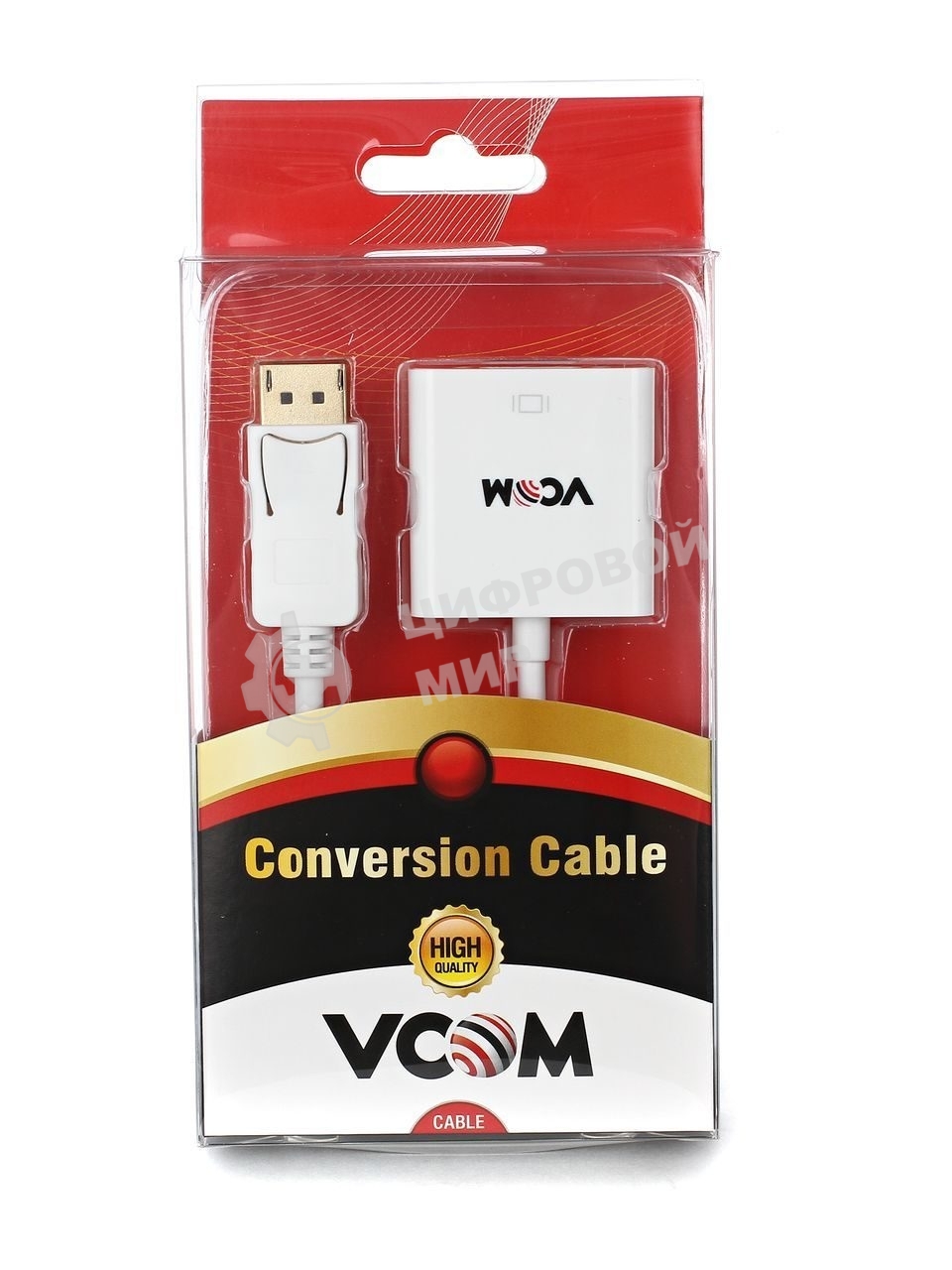 Кабель VCOM CG603 Кабель-переходник DisplayPort M-> VGA F 0.15м