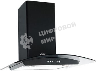 Вытяжка каминная Elikor Аметист 50П-430-К3Д чёрный, 50 см, 430 м³/ч, 60 дБ