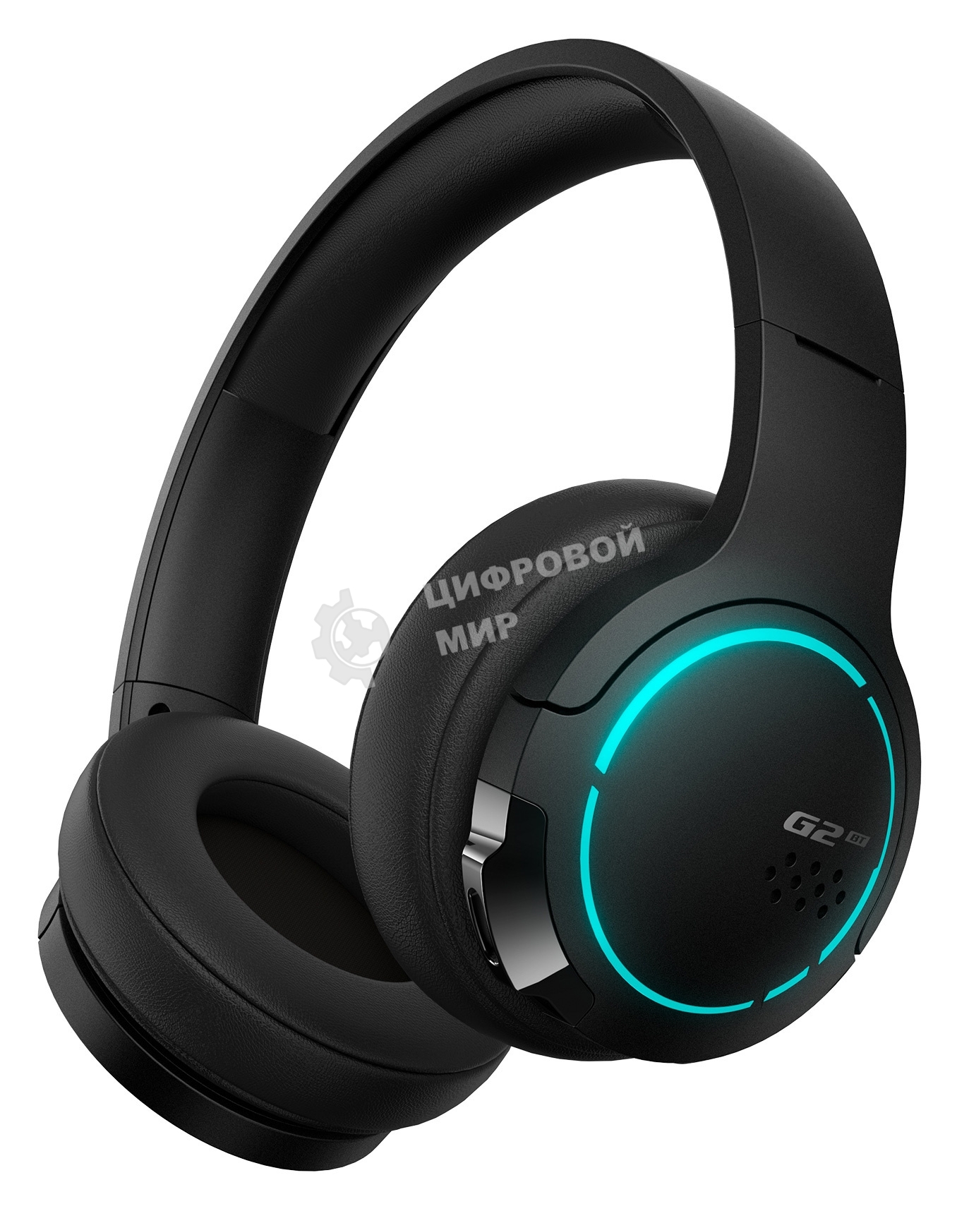 Наушники с микрофоном Edifier G2BT черный накладные BT оголовье