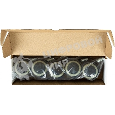 Набор колес Бюрократ CastorSetHT85/PU черный, для паркета/ламината 50 мм