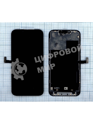 Дисплей (модуль) для Apple iPhone 13 Pro в сборе с тачскрином (Soft Oled), черный