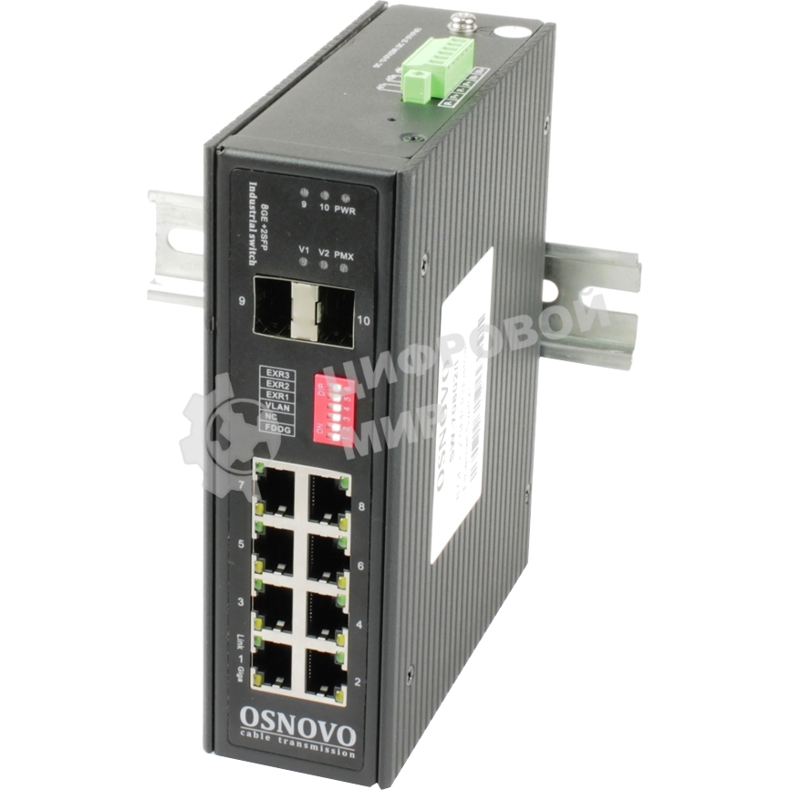 Коммутатор Osnovo SW-70802/I