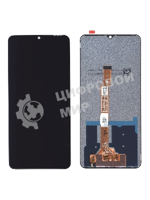 Дисплей для Vivo Y36 4G/5G (V2247) в сборе с тачскрином черный