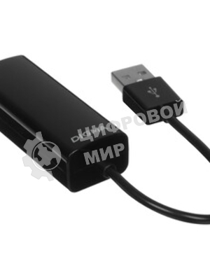 Сетевой адаптер Digma D-USB2-LAN100 Net Adapter Ethernet USB 2.0 (pack:1pcs)