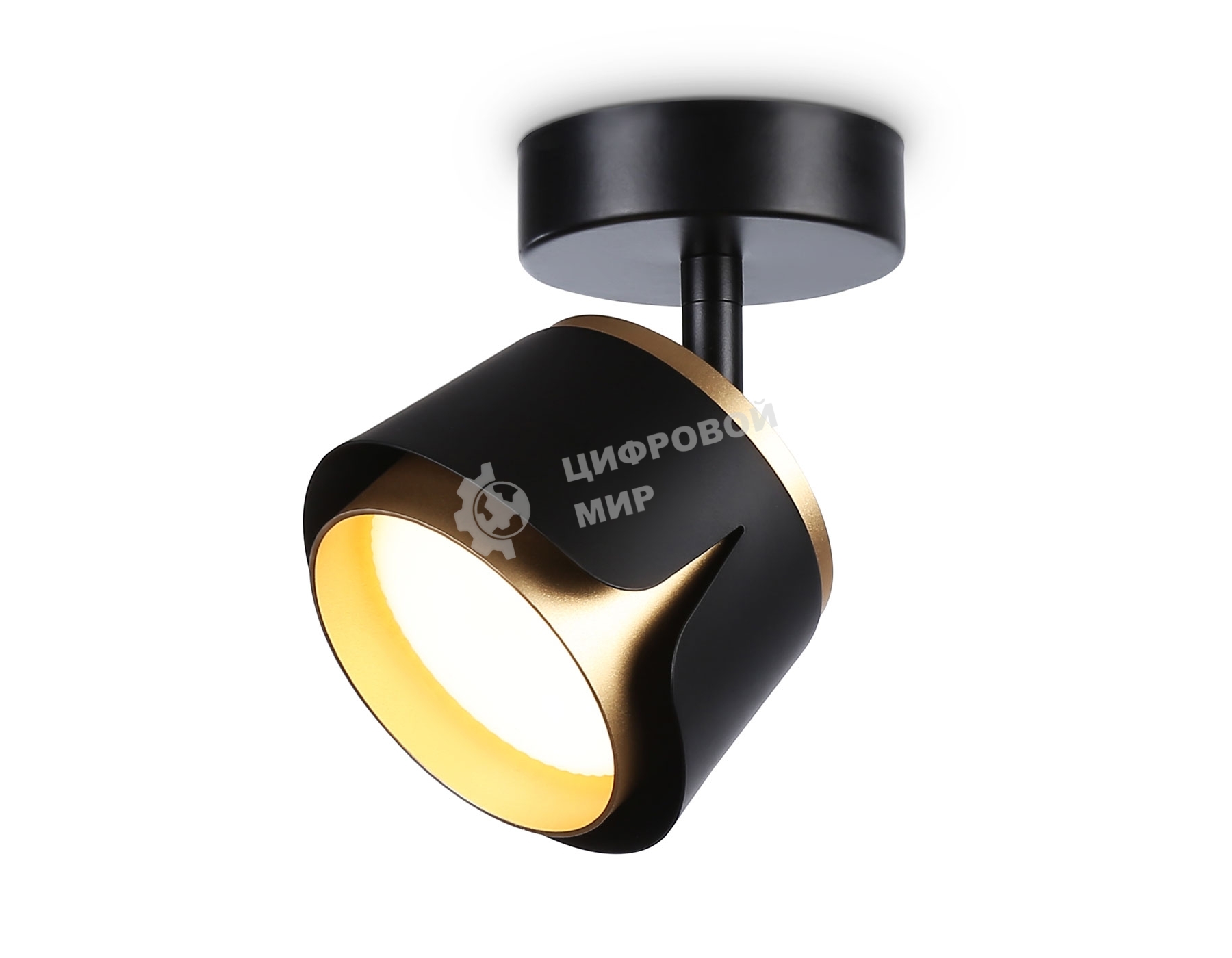 Светильник Ambrella light TN71227 BK/GD черный/золото GX53 D100*147