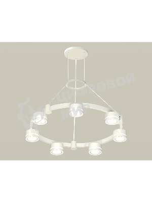Светильник Ambrella light XR92031601/7 SWH/FR белый песок/белый матовый GX53 (A9203, C9236, N8433)