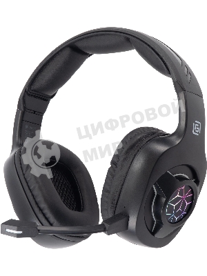 Гарнитура Oklick HS-L575G чёрный, беспроводная + проводная, Bluetooth