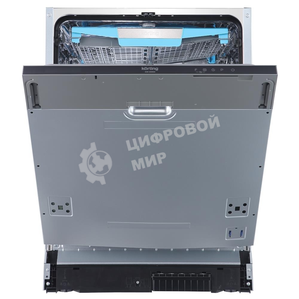 Встраиваемая посудомоечная машина Korting KDI 60985, серый, 59.8 см, 14 компл., 44 дБ, класс A+++