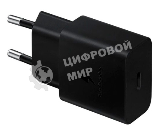 Сетевое зарядное устройство Samsung EP-T1510N 2A+1.67A PD для Samsung черный (EP-T1510NBEGRU)