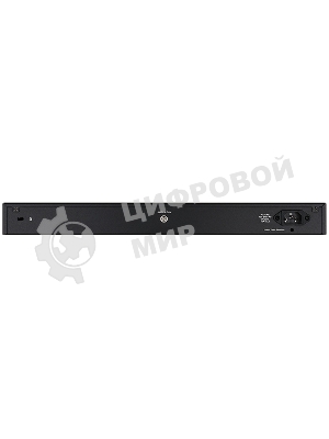 Коммутатор настраиваемый D-Link DGS-1210-52MPP/E2A PROJ WebSmart с 48 портами 10/100/1000Base-T и 4 портами 1000Base-X SFP (порты 1-48 с поддержкой PoE 802.3af/802.3at (30 Вт), PoE-бюджет 740 Вт)