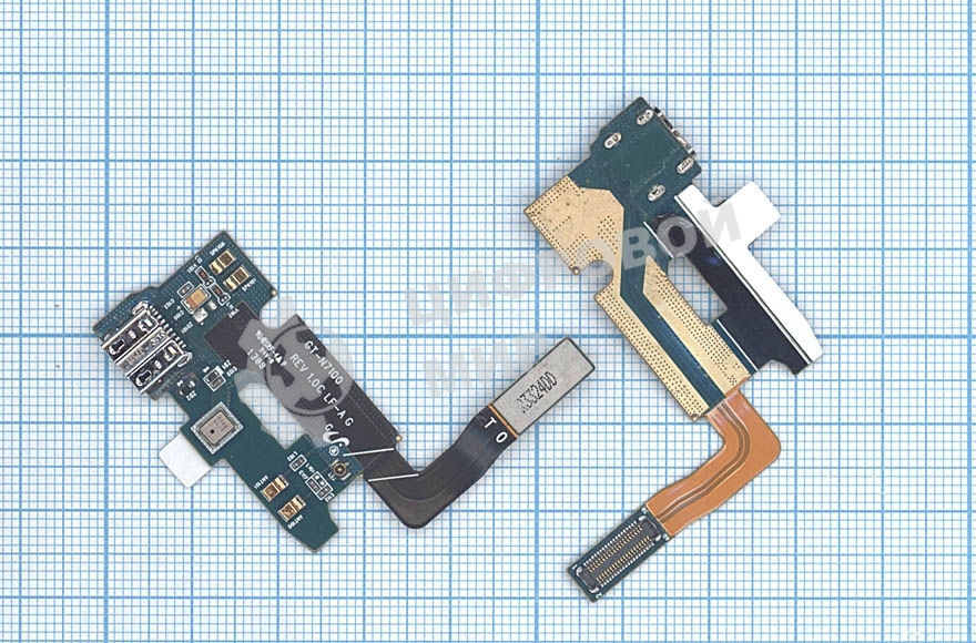 Шлейф разъема питания для Samsung Galaxy Note II GT-N7100