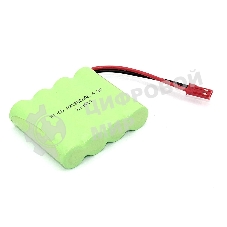 Аккумулятор Ni-Cd 4.8V 1800 mAh AA Flatpack разъем JST