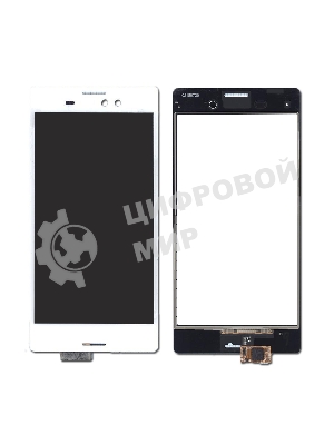 Сенсорное стекло (тачскрин) для Sony Xperia M4 Aqua белое