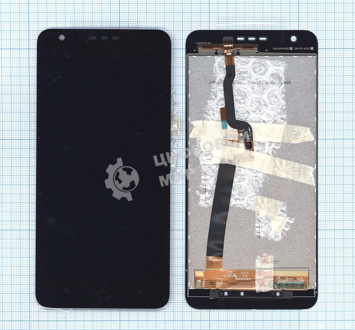 Дисплей для HTC Desire 10 Lifestyle черный