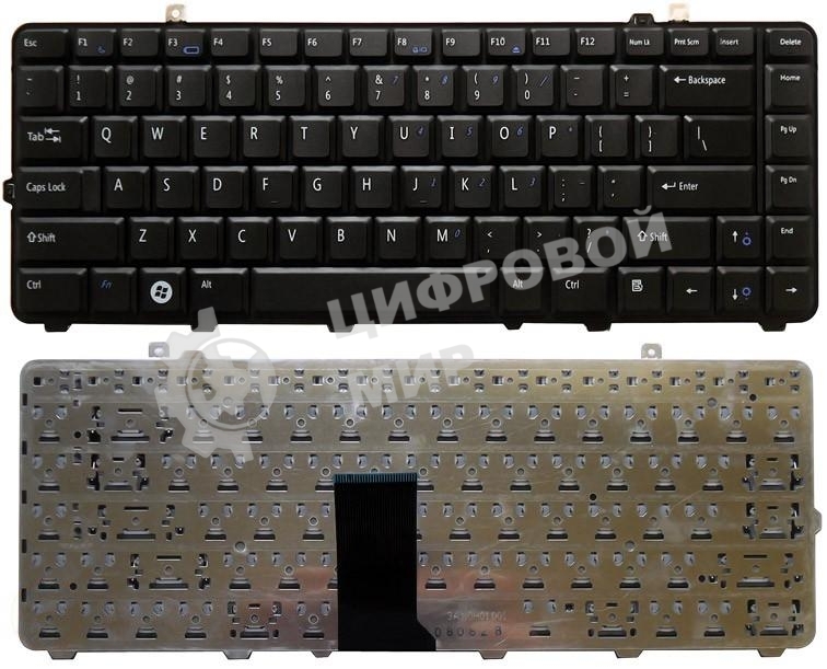 Клавиатура для ноутбука Dell Studio 1535 1536 1537 черная