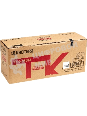 Картридж лазерный Kyocera TK-5280M (1T02TWBNL0) пурпурный для M6235cidn/M6635cidn/P6235cdn 11000 стр
