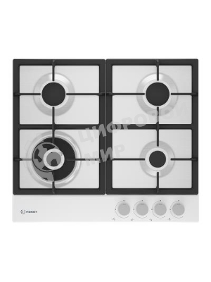 Газовая варочная панель Indesit THPM 642 WS/WH/I, независимая, белый