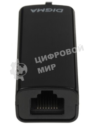 Сетевой адаптер Digma D-USB2-LAN100 Net Adapter Ethernet USB 2.0 (pack:1pcs)