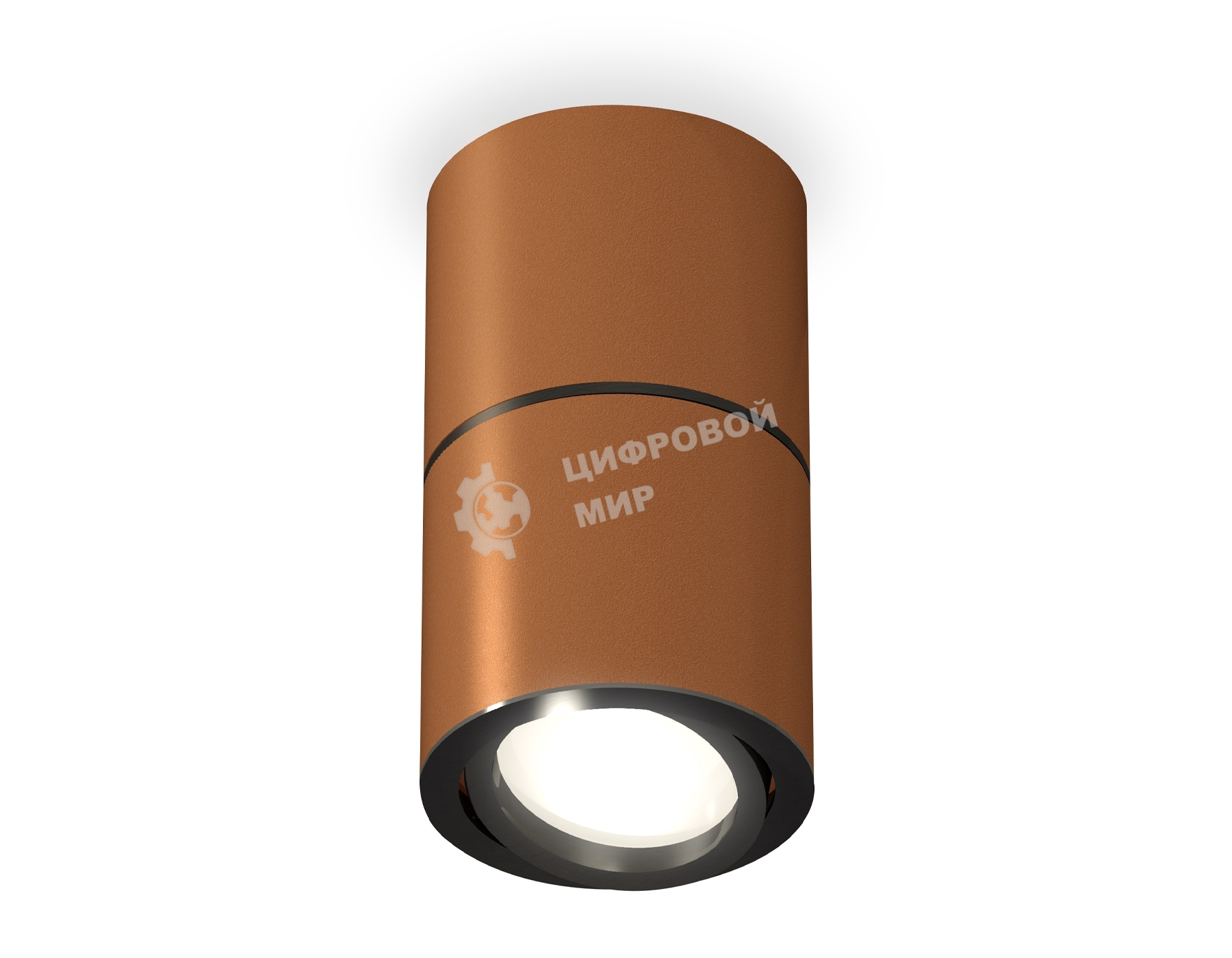 Светильник Ambrella Light XS7404040 SCF/PBK кофе песок/черный полированное MR16 GU5.3 (C7404, A2071, C7404, N7002)