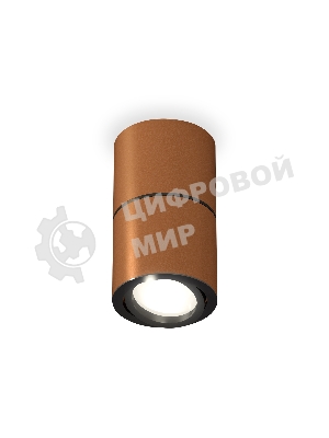 Светильник Ambrella Light XS7404040 SCF/PBK кофе песок/черный полированное MR16 GU5.3 (C7404, A2071, C7404, N7002)