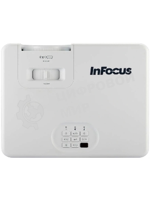 Лазерный проектор InFocus [IN1008SL] DLP, FullHD, 4500 lm, 3 500 000:1, 1.481.62:1, HDMI x2 (1.4, 2.0), VGA in/out x1, RS232 x1, Audio out, USB-A x1 (питание), 1х15w, 2,9 кг, белый
