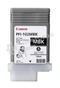 Картридж струйный Canon PFI-102MBk (0894B001) матовый черный, 130 мл., для iPF500/600/700