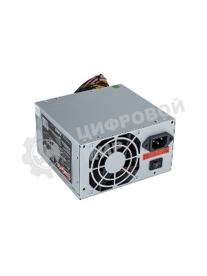 Блок питания ExeGate AB450 (EX219184RUS-PC), 450Вт, 80мм, серебряный