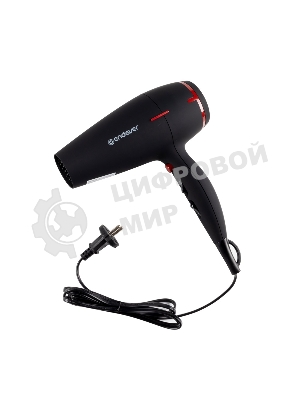 Фен Endever Aurora-472 черный, 2400 Вт, ионизация