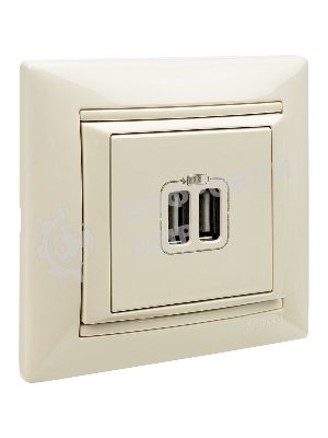 Розетка 2-ая USB 774170 Legrand Valena Сл. кость