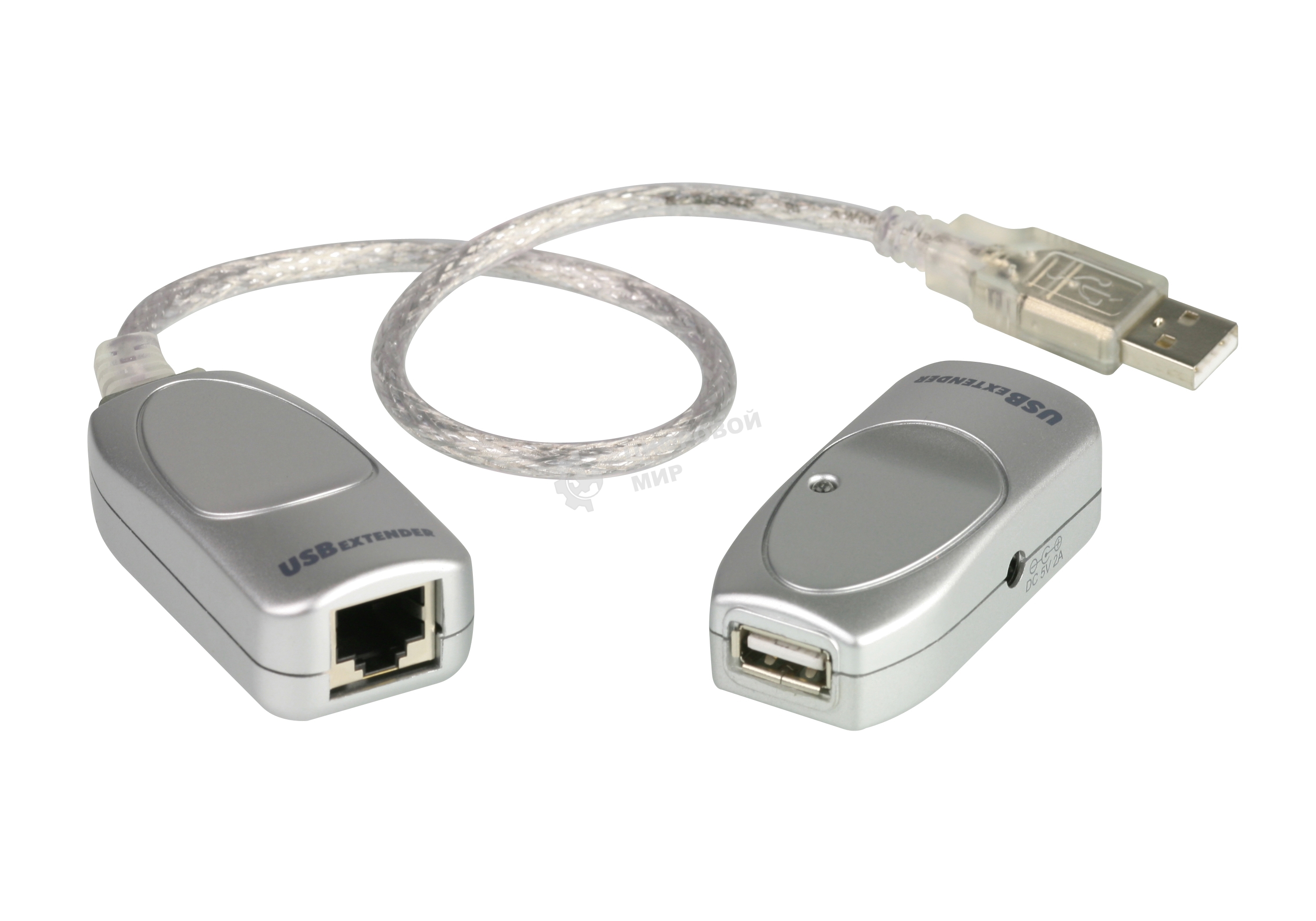 Удлинитель, USB 1.1, 60 метр., USB A-тип, Male/Female, без шнуров USB EXTENDER