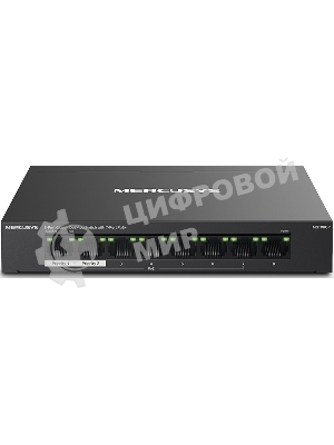 Коммутатор настольный Mercusys MS108GP с 8 гигабитными портами (7 портов PoE+)