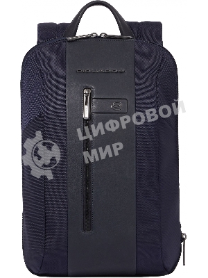Рюкзак Piquadro Brief2 CA6384BR2/BLU синий нейлон/натур.кожа