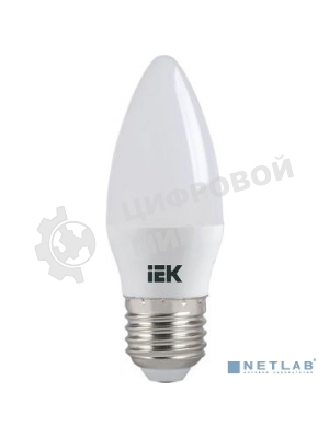 Лампа светодиодная IEK LLE-C35-7-230-40-E27 ECO C35 свеча 7Вт 230В 4000К E27