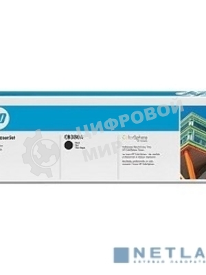 Картридж лазерный HP CB380A черный LJ CP6015n/dn/xh (16500 стр.)