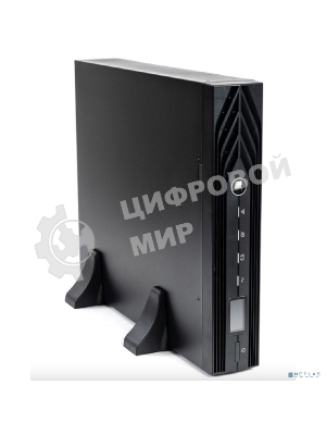 Источник бесперебойного питания Бастион SKAT-UPS 3000-RACK-ON Online, 3000ВА/2700Вт, стойка/на пол, 1xC19 + 2xEURO, БЕЗ АКБ 6x, МПТ (9908)