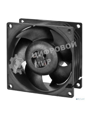 Комплект вентиляторов для корпуса Arctic S8038-7K (4 Pack) черный, 80 мм, 7000 об/мин, 4 pin